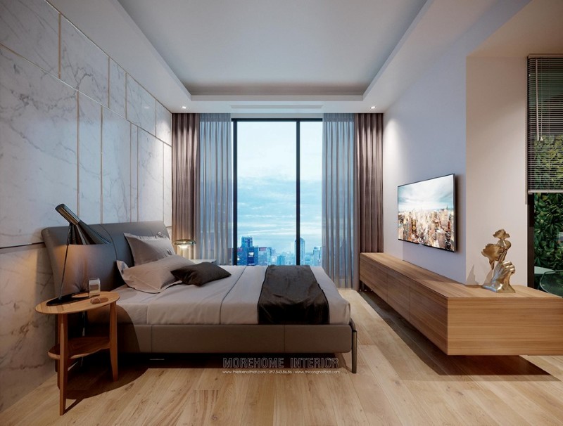 Trang trí nội thất phòng ngủ phong cách hiện đại