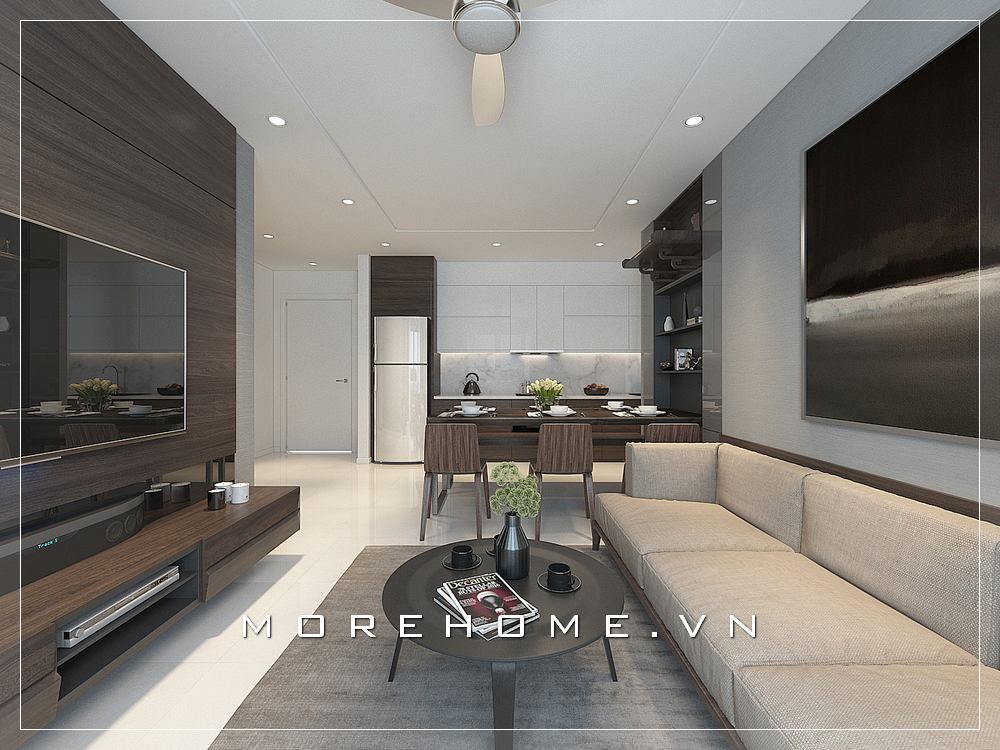 Thiết kế sofa từ khung gỗ óc chó cao cấp theo kiểu dáng văng hiện đại tiện lợi với vỏ bọc vải ấm áp phù hợp với không gian phòng khách căn hộ chung cư diện tích nhỏ. sofa phòng khách