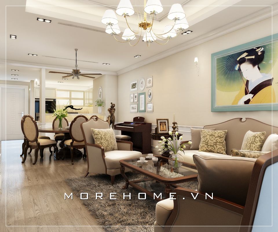 Sofa da cao cấp với phần khung gỗ óc chó sang trọng cùng tone màu nâu ấm áp tinh tế là lựa chọn hoàn hảo cho phòng khách căn hộ chung cư thêm ấn tượng. sofa phòng khách