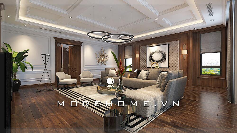 Mẫu sofa đơn bọc da hiện đại, kết hợp chân inox cho không gian phòng khách tiện nghi sofa phòng khách