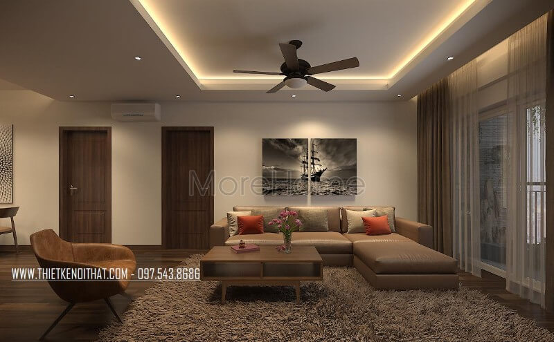 Bộ sofa bọc da bò Thái Lan chính là sản phẩm nội thất chính của không gian phòng khách, thu hút và ấn tượng Tham khảo các mẫu thiết kế sofa phòng khách đa phong cách