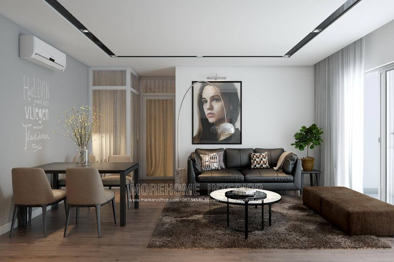 Bộ sofa màu đen nhỏ gọn nhưng đặc biệt ấn tượng Tư vấn chọn lựa mẫu sofa phòng khách đẹp nhất