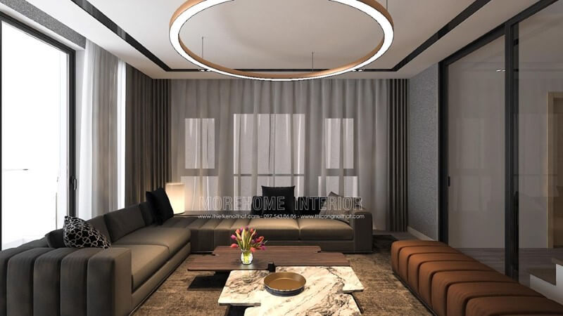 Mẫu sofa chữ L bọc vải cao cấp cho phòng khách nhà phốchung cư hiện đại ở Hà Nôi, Hải Phòng, Đà Nẵng, Hồ Chí Minh Tư vấn chọn lựa mẫu sofa phòng khách đẹp nhất