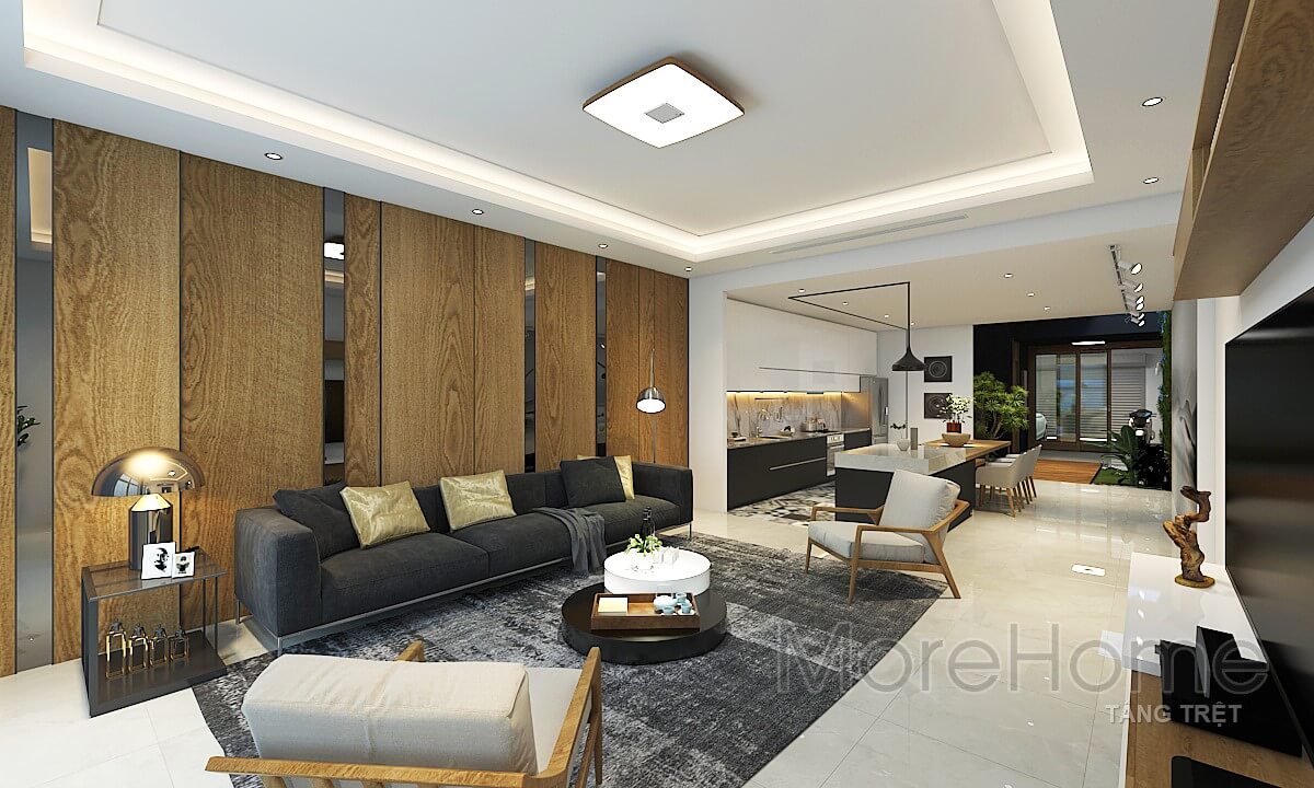 Các mẫu thiết kế sofa phòng khách ấn tượng đa phong cách