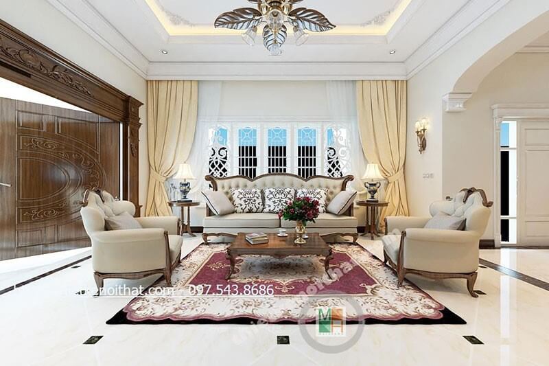 Các mẫu thiết kế sofa phòng khách ấn tượng đa phong cách