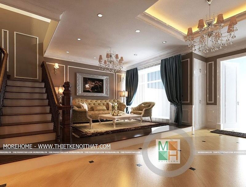 Các mẫu thiết kế sofa phòng khách ấn tượng đa phong cách