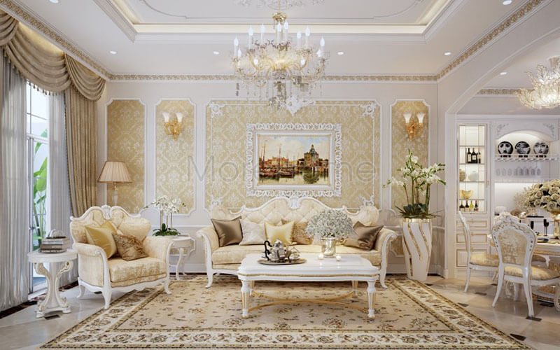 Chia sẻ các mẫu thiết kế sofa phòng khách đẹp