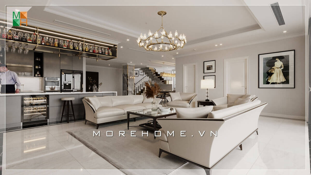 Chia sẻ các mẫu thiết kế sofa phòng khách đẹp