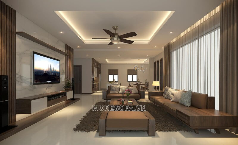 Mẫu sofa hiện đại sang trọng