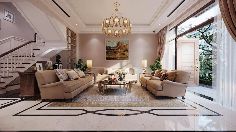 Mẫu ghế sofa phòng khách đẹp, tiện nghi và sang trọng