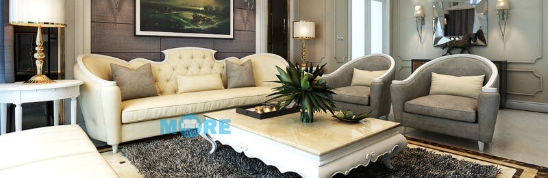 Mẫu ghế sofa phòng khách đẹp, tiện nghi và sang trọng