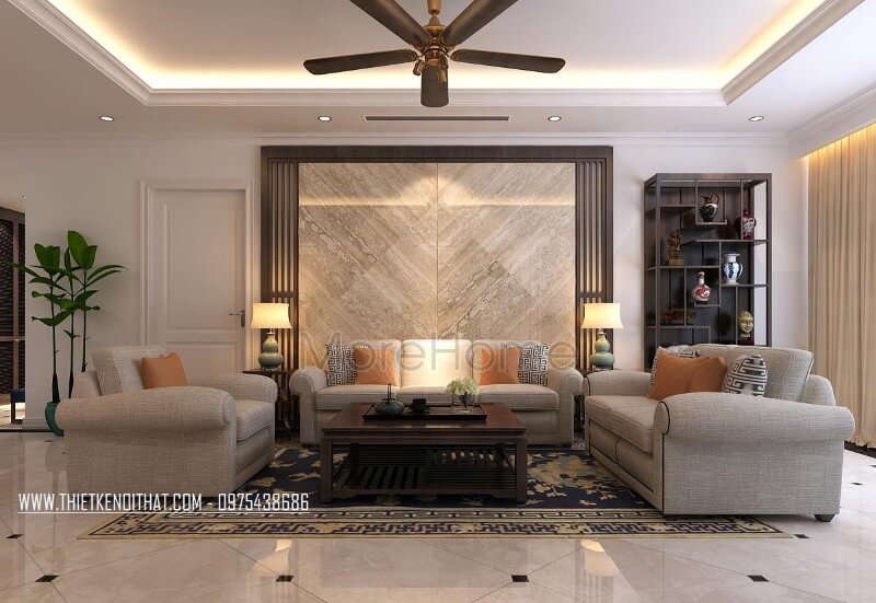 Sofa biệt thự tân cổ điển Sofa biệt thự tân cổ điển
